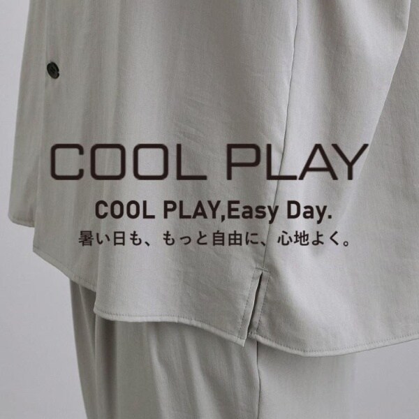 【NEW】ティーケー タケオキクチ（tk．TAKEO KIKUCHI）/【接触冷感／UVCUT】COOL PLAY開襟シャツ_5