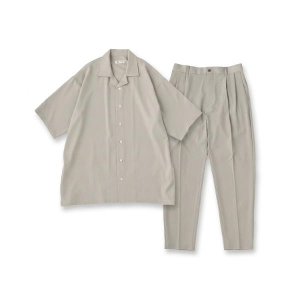 ティーケー タケオキクチ（tk．TAKEO KIKUCHI）/【暑い夏に最適！】ルーズトロミシャツセットアップ上下2点セット接触冷感ストレッチ洗…_3
