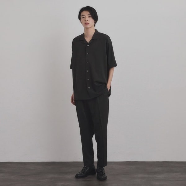 ティーケー タケオキクチ（tk．TAKEO KIKUCHI）/【暑い夏に最適！】ルーズトロミシャツセットアップ上下2点セット接触冷感ストレッチ洗…_13