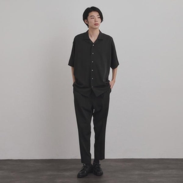 ティーケー タケオキクチ（tk．TAKEO KIKUCHI）/【暑い夏に最適！】ルーズトロミシャツセットアップ上下2点セット接触冷感ストレッチ洗…_14