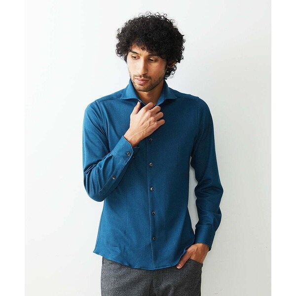 ミッシェルクランオム（MICHEL KLEIN HOMME）/【2023年モデル】《日本製》ストレッチラッセルシャツの通販は