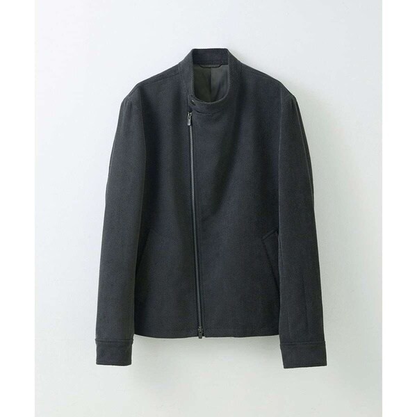 ミッシェルクランオム（MICHEL KLEIN HOMME）/ニットライダースブルゾンの通販は