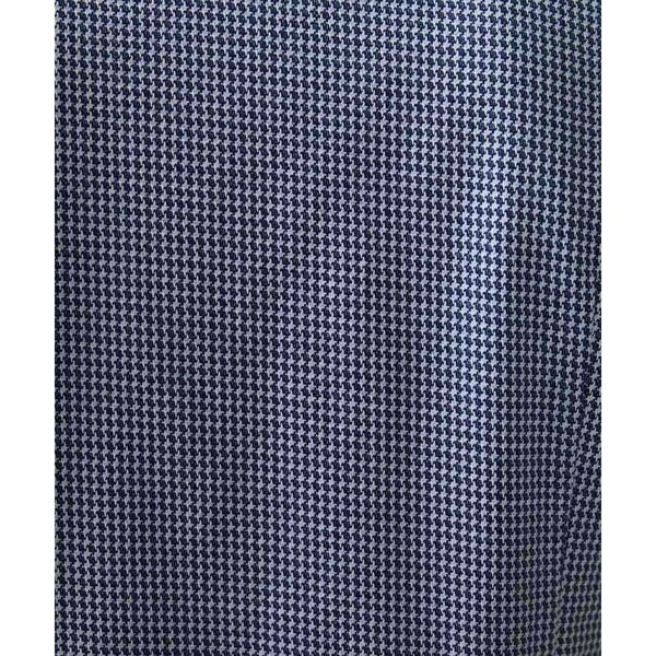 ミッシェルクランオム/《日本製》千鳥柄イージーケア七分シャツの通販