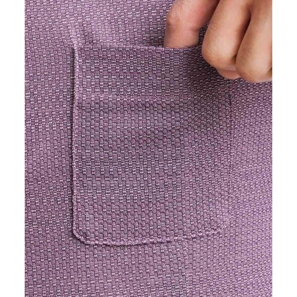 ミッシェルクランオム（MICHEL  HOMME）/【2023年モデル】《日本製》格子柄リンクス半袖ポロシャツ