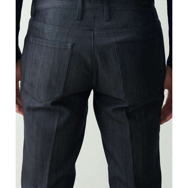 ミッシェルクランオム（MICHEL KLEIN HOMME）/【撥水】プレビアシャンブレースラックスパンツ_8