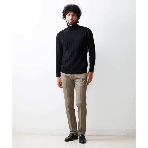 ミッシェルクランオム（MICHEL KLEIN HOMME）/【撥水】プレビアシャンブレースラックスパンツ_17