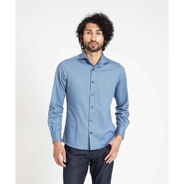 ミッシェルクランオム（MICHEL  HOMME）/【2023年モデル】《日本製》ストレッチラッセルシャツ