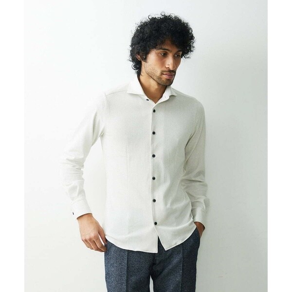 ミッシェルクランオム（MICHEL  HOMME）/【2023年モデル】《日本製》ストレッチラッセルシャツ