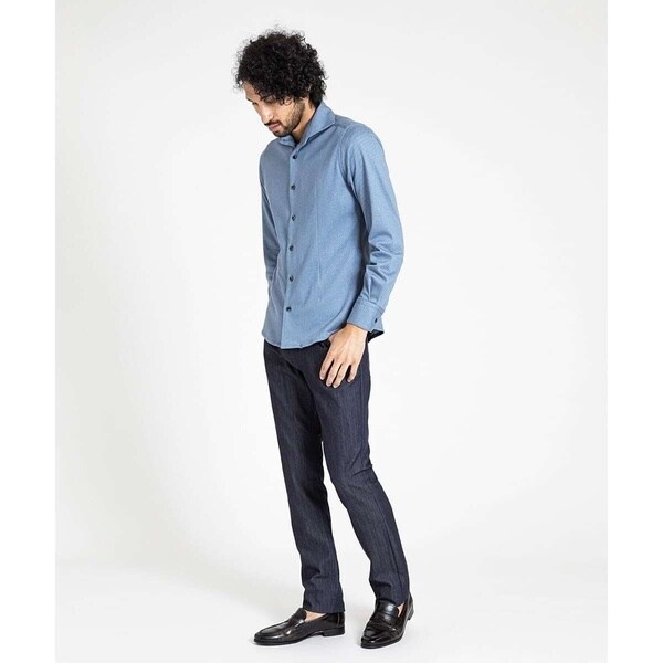 ミッシェルクランオム（MICHEL  HOMME）/【2023年モデル】《日本製》ストレッチラッセルシャツ