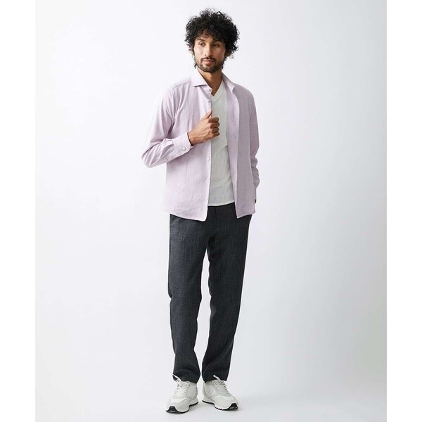 ミッシェルクランオム（MICHEL  HOMME）/【2023年モデル】《日本製》ストレッチラッセルシャツ