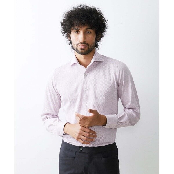 ミッシェルクランオム（MICHEL  HOMME）/【2023年モデル】《日本製》ストレッチラッセルシャツ