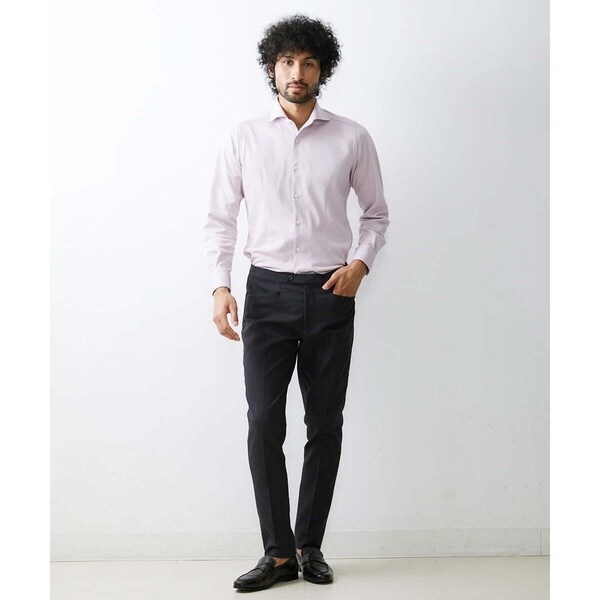 ミッシェルクランオム（MICHEL  HOMME）/【2023年モデル】《日本製》ストレッチラッセルシャツ