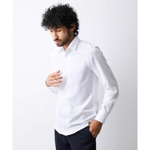 ミッシェルクランオム（MICHEL  HOMME）/《日本製》イージーケアビジネスシャツ