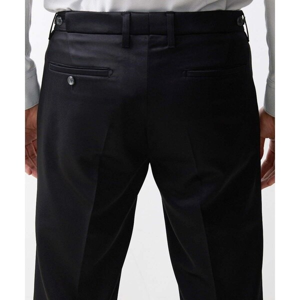 ミッシェルクランオム（MICHEL KLEIN HOMME）/フォーマルブラックスラックスパンツ_6