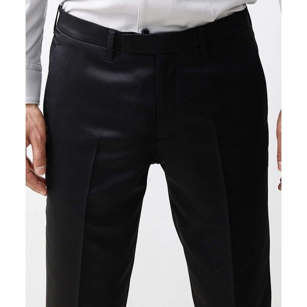 ミッシェルクランオム（MICHEL KLEIN HOMME）/フォーマルブラックスラックスパンツ_7