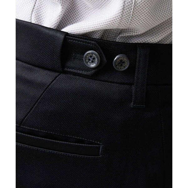 ミッシェルクランオム（MICHEL KLEIN HOMME）/フォーマルブラックスラックスパンツ_10