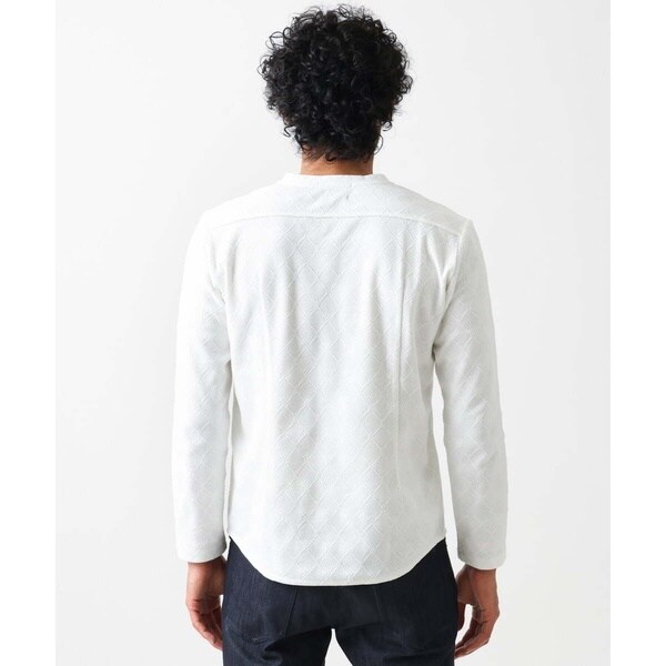 ミッシェルクランオム（MICHEL  HOMME）/【2024年モデル】《日本製》ダイヤ柄カットソー