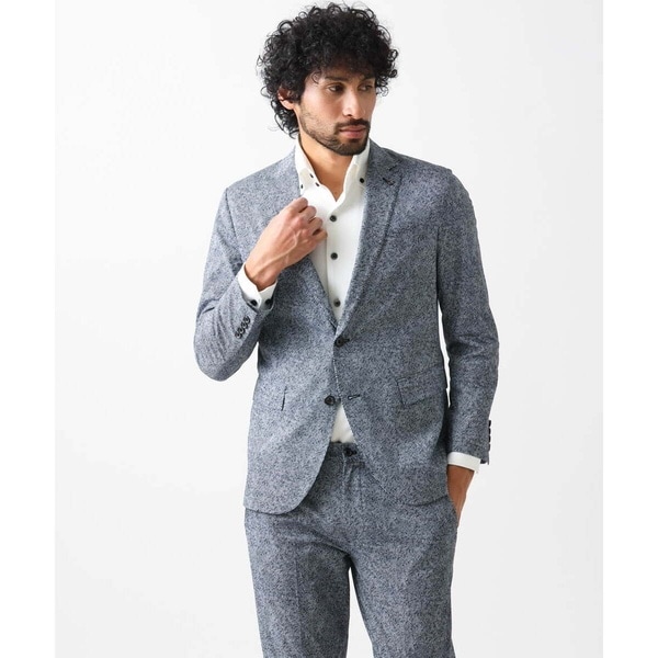 ミッシェルクランオム（MICHEL KLEIN HOMME）/総柄メッシュテーラードジャケット セットアップの通販は 44,000円