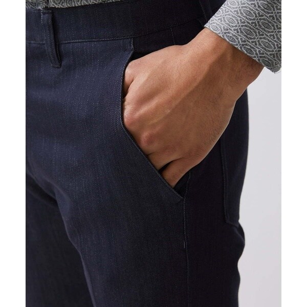 ミッシェルクランオム（MICHEL KLEIN HOMME）/プレビアシャンブレースラックスパンツ 撥水_12