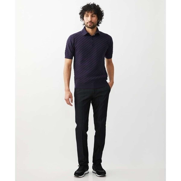 ミッシェルクランオム（MICHEL KLEIN HOMME）/プレビアシャンブレースラックスパンツ 撥水_17