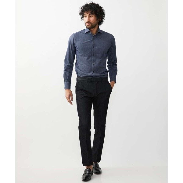 ミッシェルクランオム（MICHEL KLEIN HOMME）/プレビアシャンブレースラックスパンツ 撥水_18