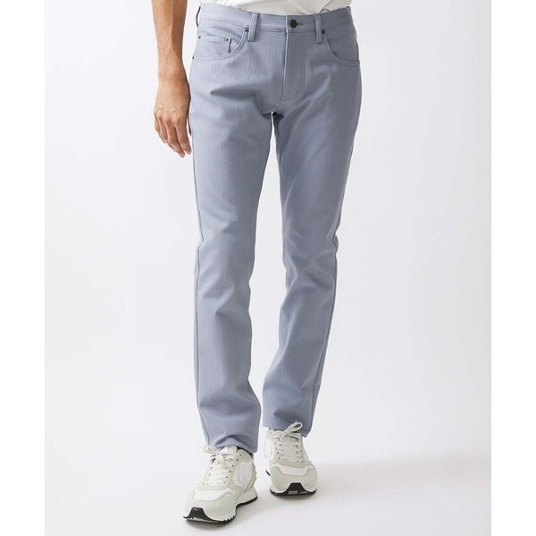 ミッシェルクランオム（MICHEL  HOMME）/【撥水】プレビアシャンブレー5ポケットパンツ