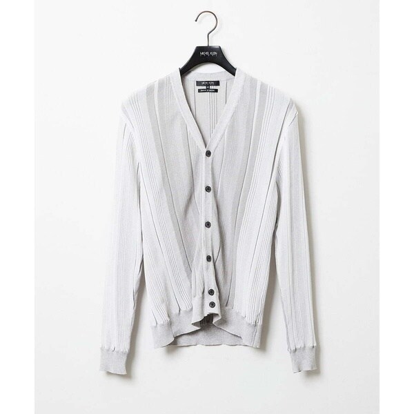 ミッシェルクランオム（MICHEL  HOMME）/《日本製》和紙カーディガン