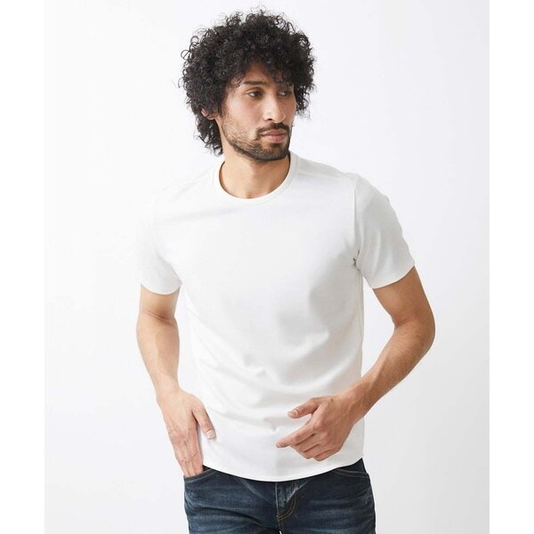 ミッシェルクランオム（MICHEL KLEIN HOMME）/【2024年モデル】ダブルフェイスクルーネック半袖カットソーの通販は