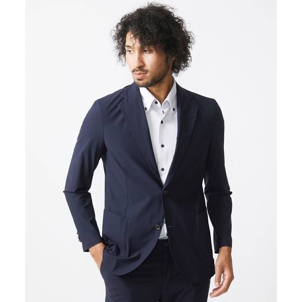 ミッシェルクランオム（MICHEL  HOMME）/【セットアップ】ストレッチテーラードジャケット