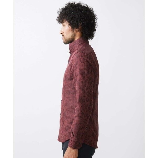 ミッシェルクランオム（MICHEL  HOMME）/《日本製》総柄ジャガードシャツ