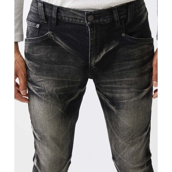 ミッシェルクランオム（MICHEL  HOMME）/《日本製》ブラックオーシャンデニムパンツ