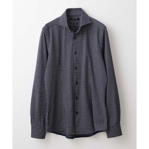 ミッシェルクランオム（MICHEL  HOMME）/《日本製》ストレッチラッセル長袖シャツ