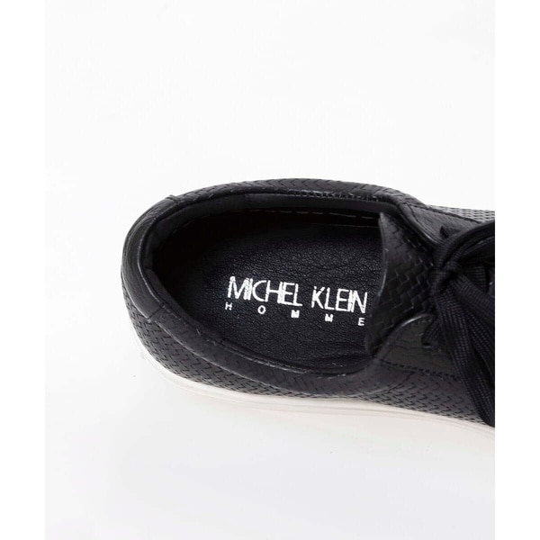 ミッシェルクランオム（MICHEL  HOMME）/《日本製》エンボス加工レザーシューズ