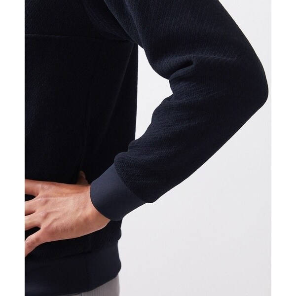 ミッシェルクランオム（MICHEL  HOMME）/《日本製》モールZIPプルオーバーパーカー