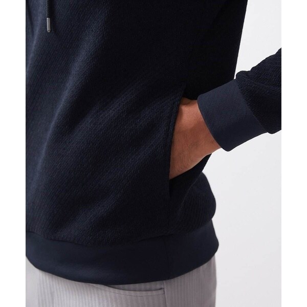 ミッシェルクランオム（MICHEL  HOMME）/《日本製》モールZIPプルオーバーパーカー