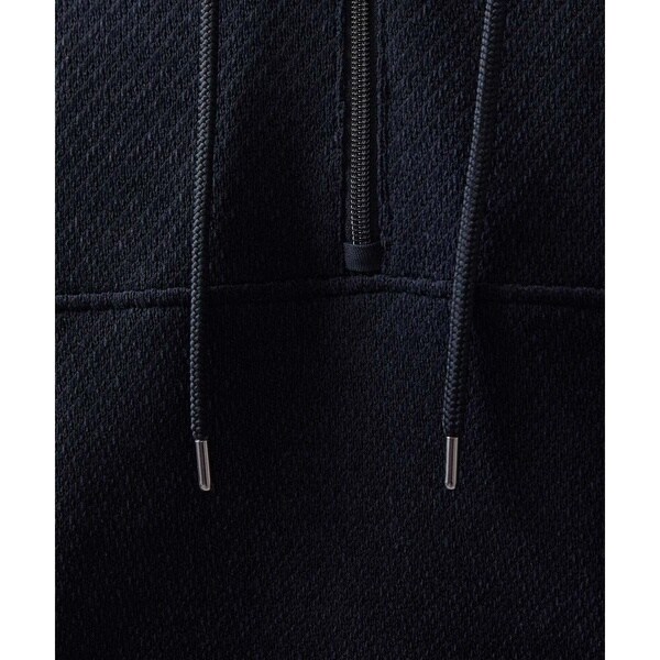 ミッシェルクランオム（MICHEL  HOMME）/《日本製》モールZIPプルオーバーパーカー