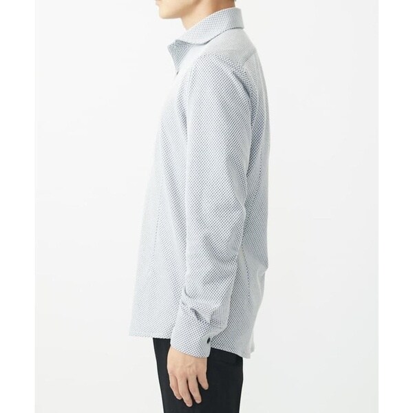 ミッシェルクランオム（MICHEL  HOMME）/《日本製》ジャージ長袖シャツ