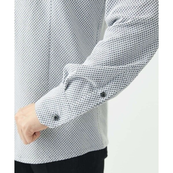 ミッシェルクランオム（MICHEL  HOMME）/《日本製》ジャージ長袖シャツ