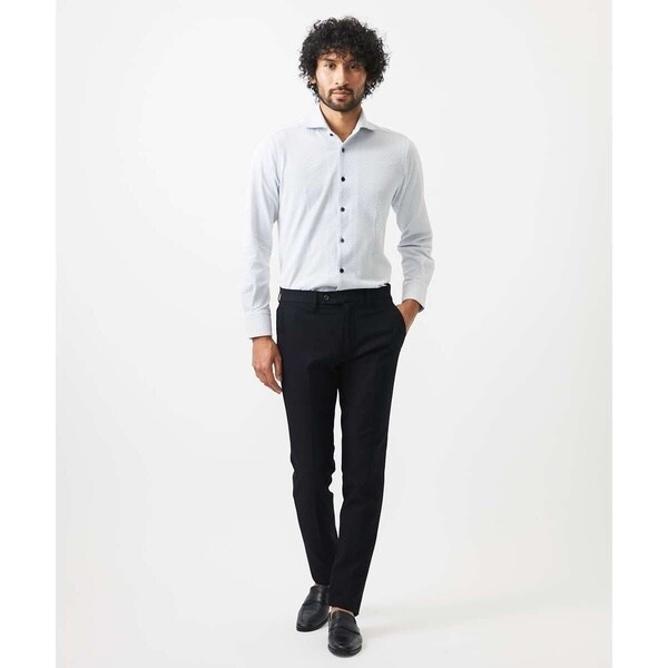 ミッシェルクランオム（MICHEL  HOMME）/《日本製》ジャージ長袖シャツ