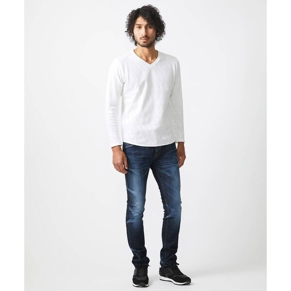 ミッシェルクランオム（MICHEL  HOMME）/《日本製》セミシルケット長袖カットソー