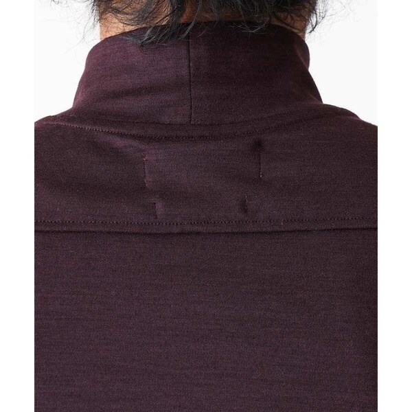 ミッシェルクランオム（MICHEL  HOMME）/《日本製》スムースモックネック長袖カットソー