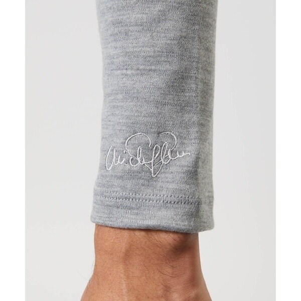 ミッシェルクランオム（MICHEL  HOMME）/《日本製》スムースモックネック長袖カットソー