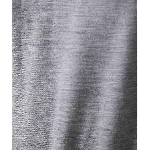 ミッシェルクランオム（MICHEL  HOMME）/《日本製》スムースモックネック長袖カットソー