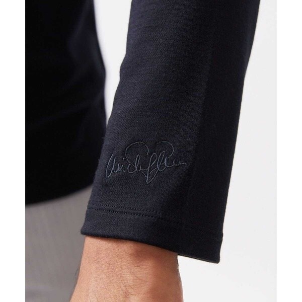 ミッシェルクランオム（MICHEL  HOMME）/《日本製》スムースモックネック長袖カットソー