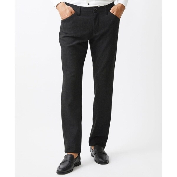 ミッシェルクランオム（MICHEL KLEIN HOMME）/ツイード調ストレッチ5ポケットパンツ セットアップ_1
