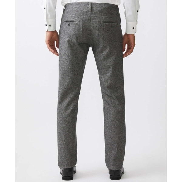 ミッシェルクランオム（MICHEL KLEIN HOMME）/ツイード調ストレッチ5ポケットパンツ セットアップ_4