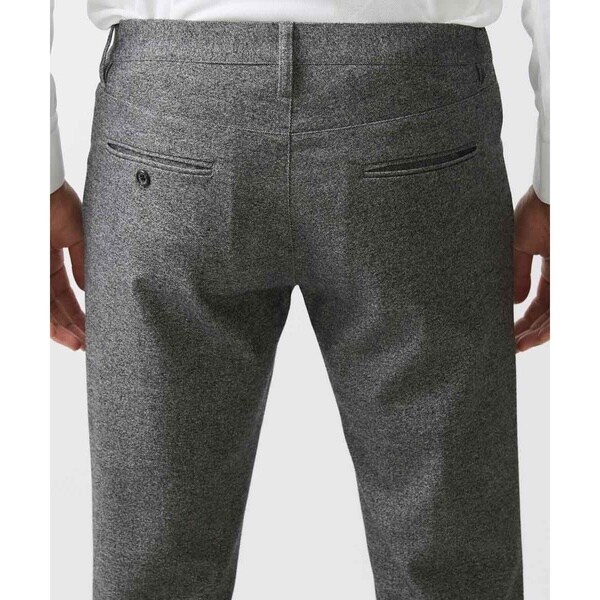 ミッシェルクランオム（MICHEL KLEIN HOMME）/ツイード調ストレッチ5ポケットパンツ セットアップ_5