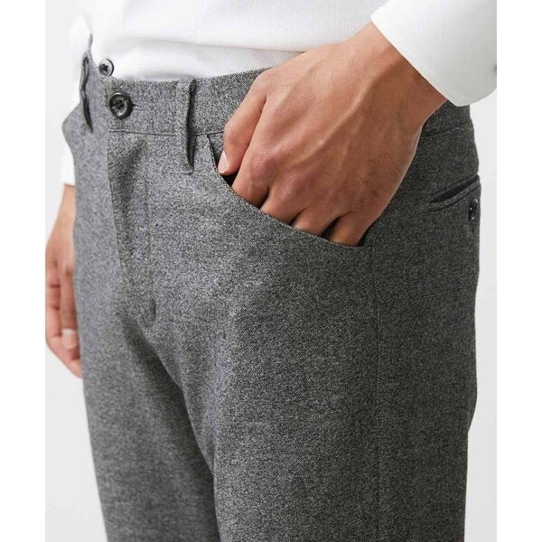 ミッシェルクランオム（MICHEL KLEIN HOMME）/ツイード調ストレッチ5ポケットパンツ セットアップ_7