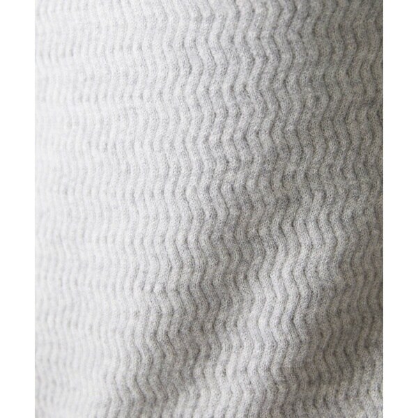 ミッシェルクランオム（MICHEL KLEIN HOMME）/ウェーブ柄カシミヤ