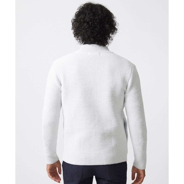 ミッシェルクランオム（MICHEL  HOMME）/《日本製》モールスタンドZIPカーディガン